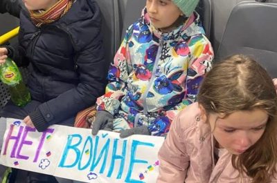Dzieci zatrzymane za protesty w Rosji