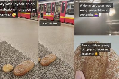 Wzięlibyście chleb znaleziony w metrze?