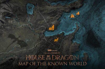 Mapa Westeros