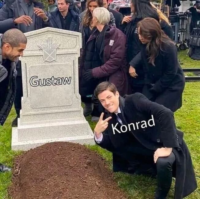 Niech żyje Konrad!